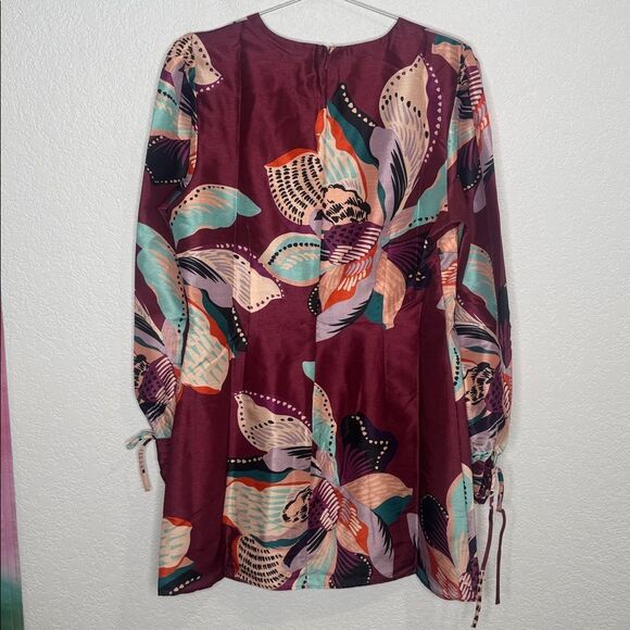 NWT Hutch Long-Sleeve Deva Mini Dress Large Anthropologie - Picture 7 of 16